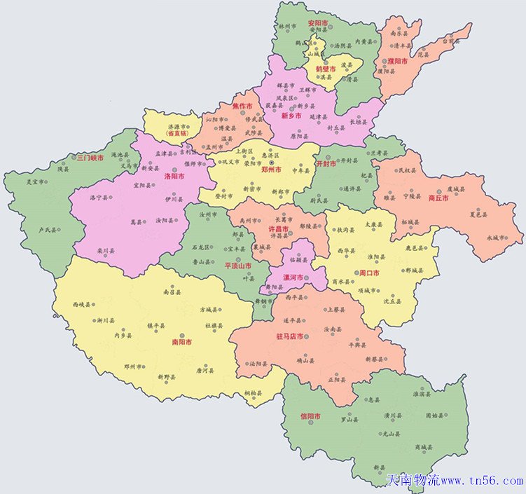 河南省地圖szxlsf.com